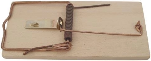 Træfælde til mus, 2 stk.