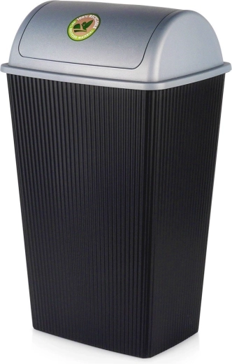 Plastaffaldsspand 38 l med vippe-låg