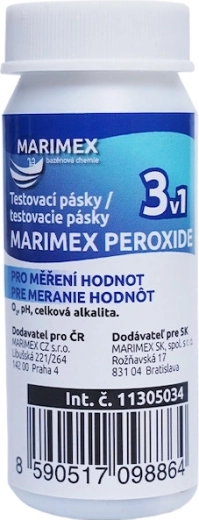 Marimex teststrips til peroxid 3i1 (25 stk.)