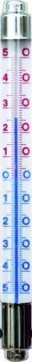 Udendørs vinduestermometer med metalbeslag 20 × 200 mm
