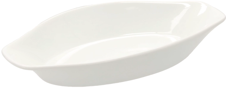 Porcelæn serveringsskål 25 × 13,5 × 3,5 cm