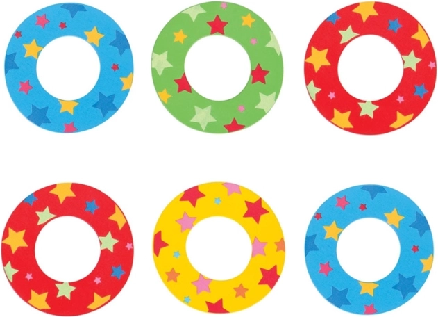 Bigjigs Toys Træbogstav med stjerner - O