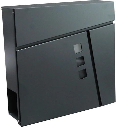 Postkasse TILES antracit 370 × 370 × 105 mm