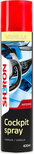 Cockpitrens med vaniljeduft SHERON 400 ml