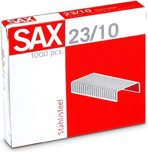 Hæfteklammer Sax 23/10