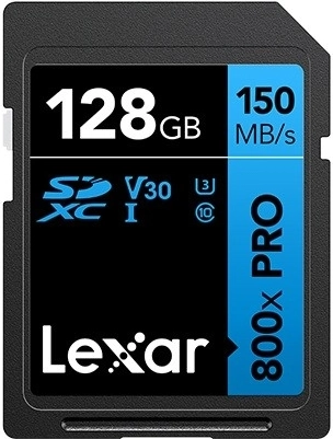 Hukommelseskort Professional 800x Pro 128 GB SDXC UHS-I (læsehastighed op til 150 MB/s)