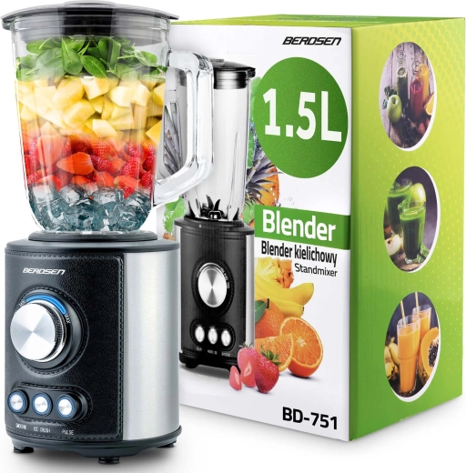 Bordblender BERDSEN 1,5 l 800 W sort
