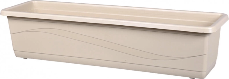 Plast altankasse Lobelia Modern 40 cm lysebrun