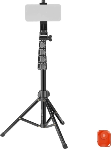 Neewer TS03N universelt stativ 167 cm til telefon og kamera