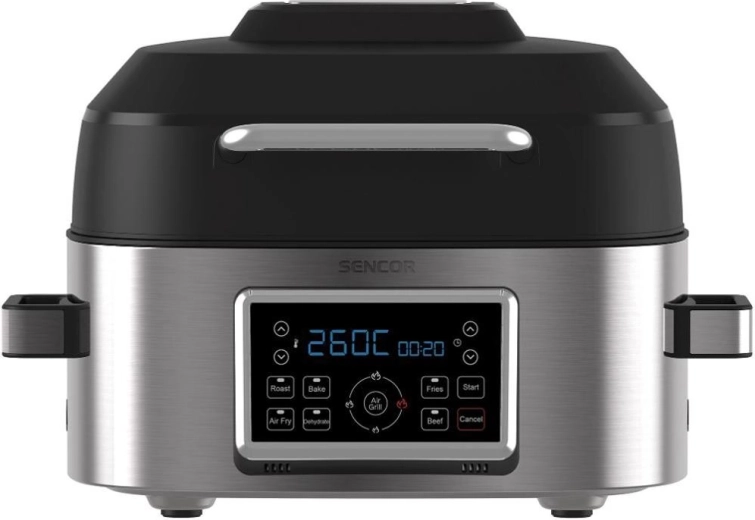 Multifunktionel varmluftsfrituregryde og grill Sencor SBG 8900SS
