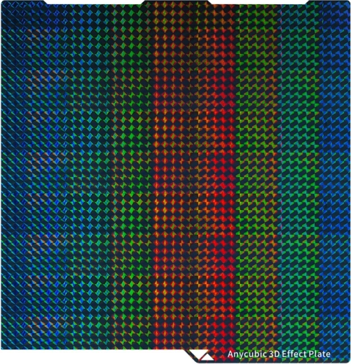 Dobbelt­siddet 3D‑printplade med Phantom- og Sphere‑effekt til Anycubic Kobra 3 og Kobra 3 V2