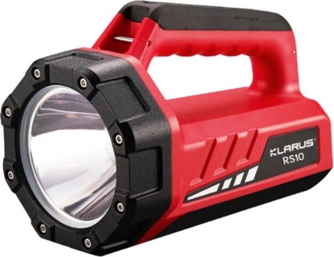 Klarus RS10 reflektorlygte 800 lm med powerbank og USB‑C opladning