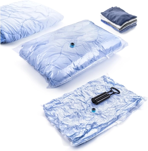 Lamart vakuumopbevaringsposer med pumpe 45 × 70 cm - 2 stk.