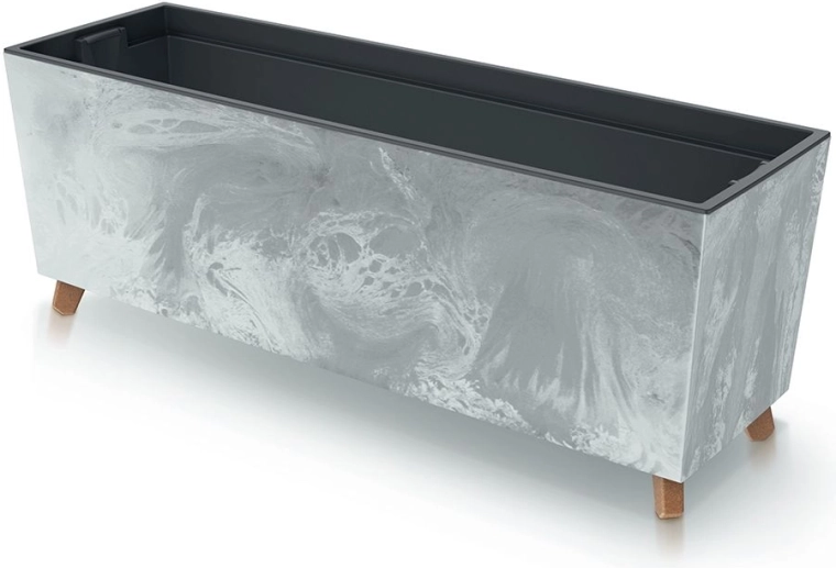 Urteboks Urbi Case betonlook 77 cm med ben