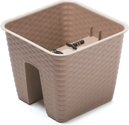 Hængende altankrukke Ratolla 28 cm – mocca