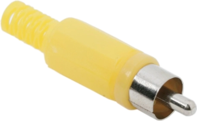 RCA-stik med kabelbrudsbeskyttelse