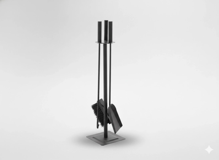 Pejsæt 3 dele med stativ 61 cm