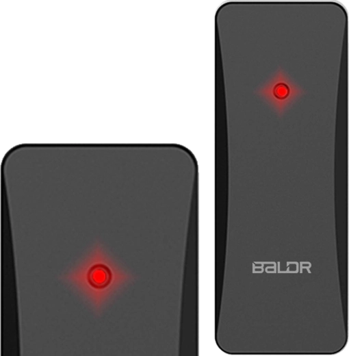 Trådløs udendørssensor til BALDR vejrstationer, sort