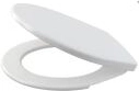 Antibakterielt toiletsæde A60, hvidt