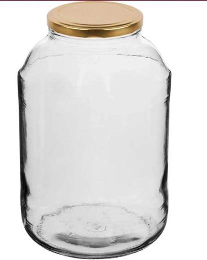 Sylteglas med låg TORO 4 l