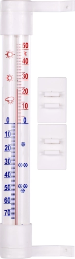 Udendørs selvklæbende termometer 28 × 230 mm
