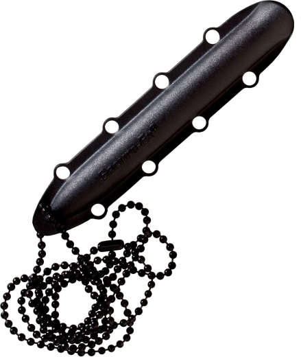 Formstøbt Secure-Ex-hylster til halsen til Cold Steel Delta Dart-kniv