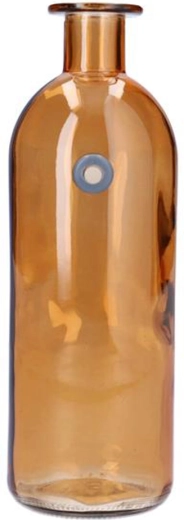 Glasvase Wallflower flaske 20,5 cm terra