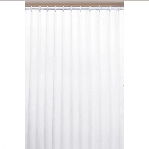 Badeforhæng UNI 180 × 200 cm i polyester + 12 kroge, mix af farver