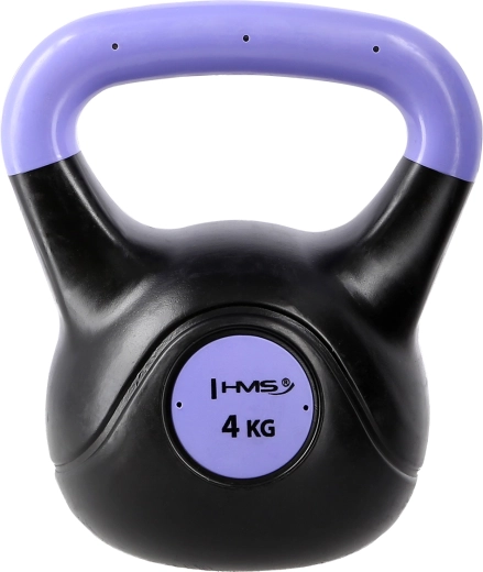 Komposit kettlebell HMS 4 kg lilla