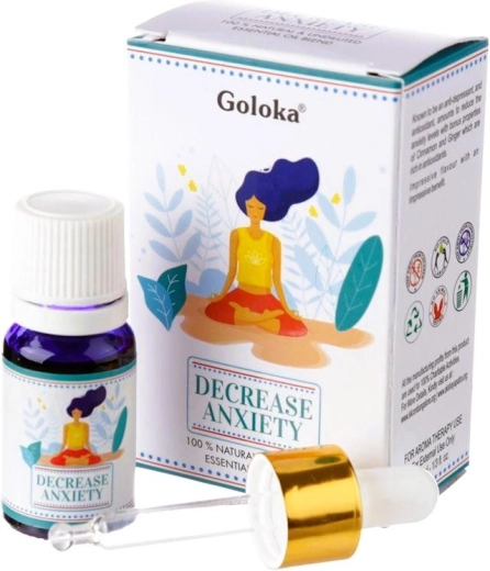 Goloka blanding af essentielle olier mod angst 10 ml