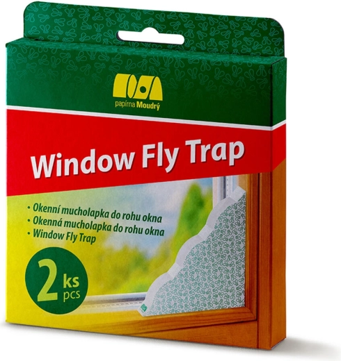 Hjørne-myggefælde til vindue – dekorativ insektfanger