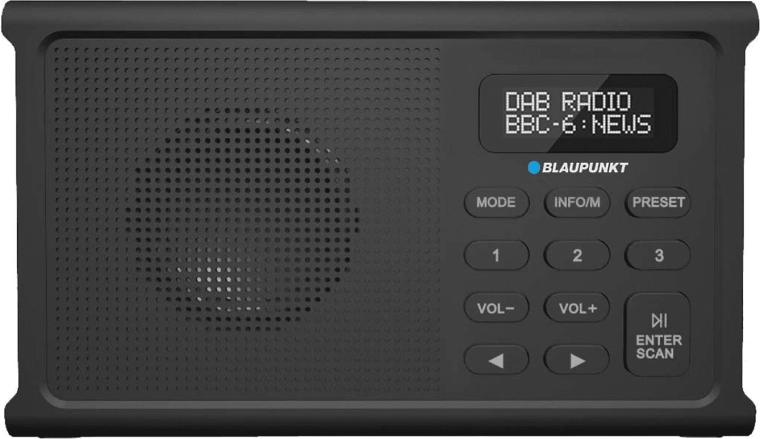 Bærbar digital radio Blaupunkt DR3BK DAB+