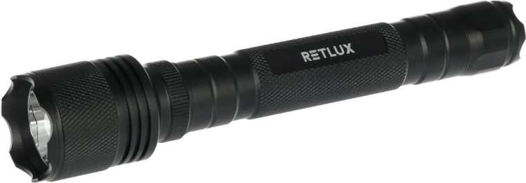 Retlux LED-lommelygte i aluminium 5 W T6