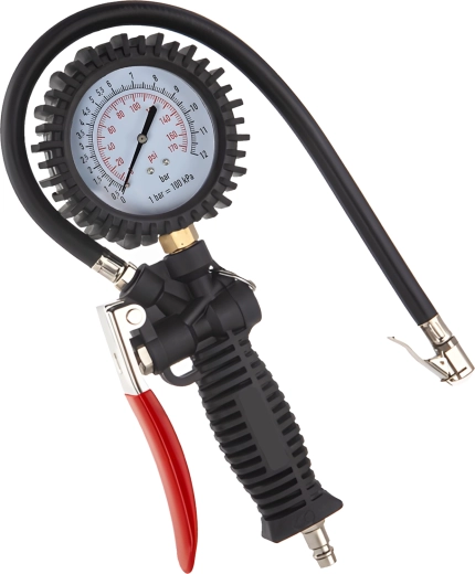 Dækoppustningspistol Renew Force med manometer 12 bar - 1 stk.