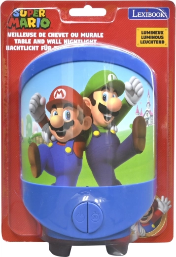 Super Mario-natlampe til bord eller væg