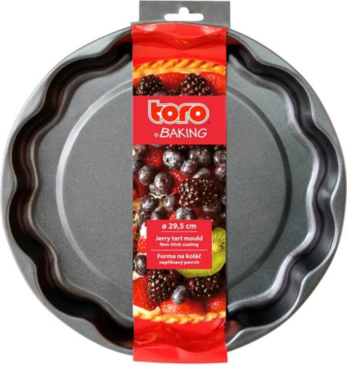 Tærteform 29 cm af kulstofstål med nonstick-belægning