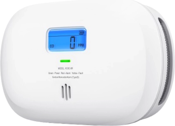 Kulilte-detektor med LCD-display X‑Sense