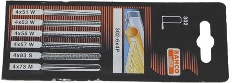 Sæt klinger til løvsavsblade 130 mm BAHCO