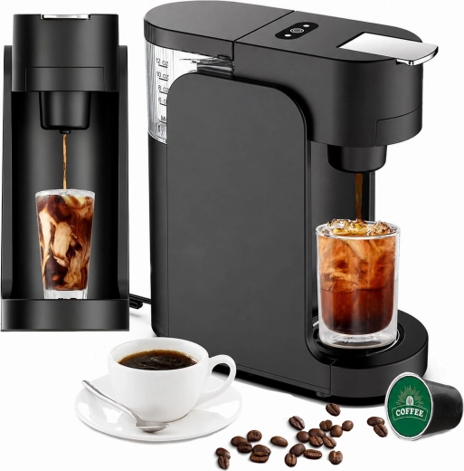 Kapselkaffemaskine 1450 W, 3,5 bar, sort - 1 stk.