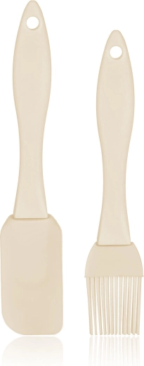 Køkkensæt CULINARIA – silikonespatel og pensel