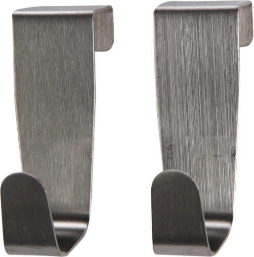 Altomdesign sæt med 2 rustfri kroge 8,5 × 2,6 cm