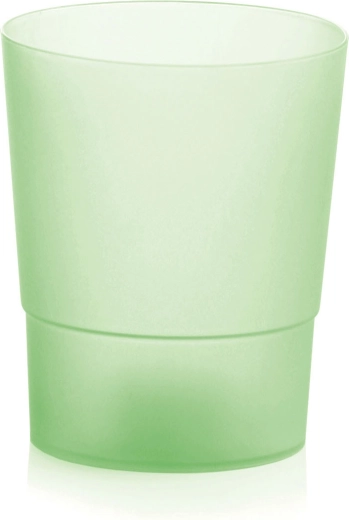 Orkidépotte COUBI ORCHID 12,5 cm – transparent grøn