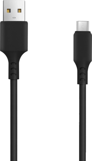 Setty USB–microUSB kabel 3 m, 2 A, sort