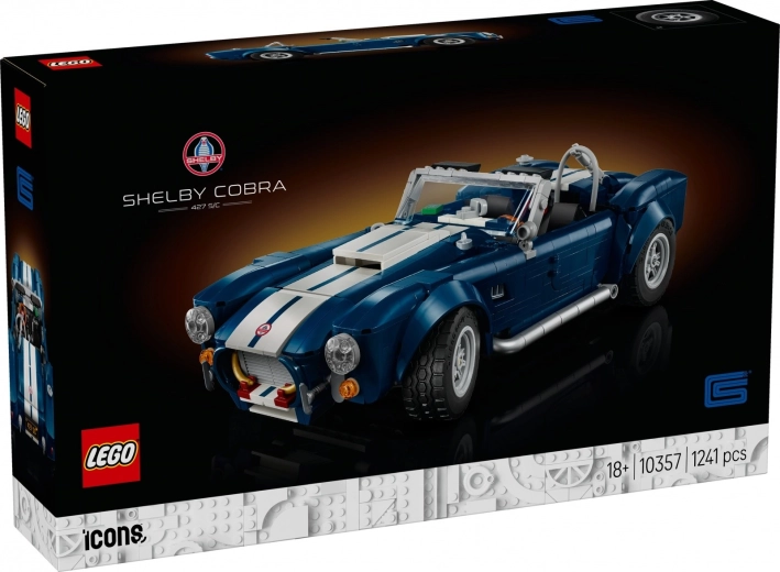 LEGO Icons Shelby Cobra 427 S/C byggesæt til voksne