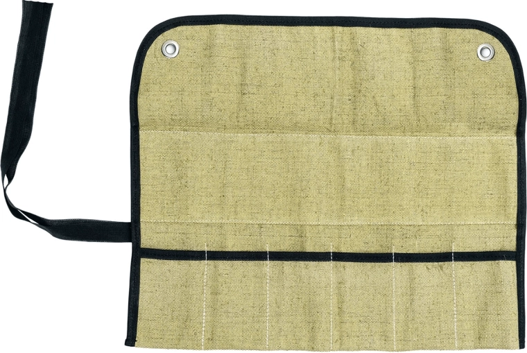 Canvas rulleetui til værktøj med 6 lommer BEAVERCRAFT