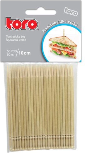 Trætandstikker 10 cm, 50 stk.