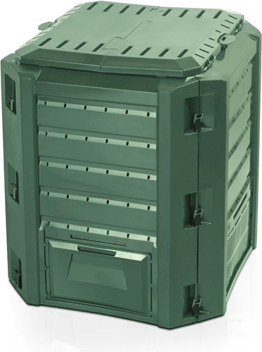 Plastkompostbeholder 380 l grøn