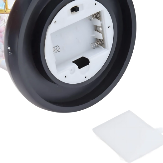 LED-rose i glaskuppel – lyserød dekorativ lampe og romantisk gave