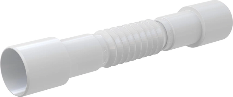 Fleksibel afløbsreduktion 40/50 × 50/40 mm, justerbar længde