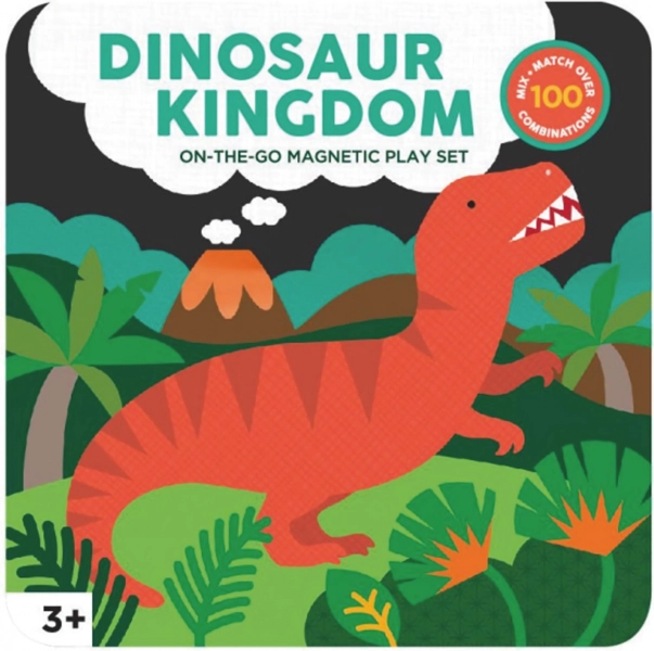 Magnetisk legetøjssæt dinosaurer Petit Collage